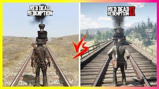 RDR vs RDR 2 - PC Versions Comparison (Actions and Details) - Part 2!