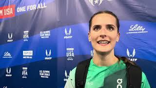 "I Put It All Out There" Olivia Markezich After Falling of Last Hurdle in 3K Steeple Final