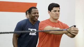 Troy Brown and Tedy Bruschi Try a TB12 Workout