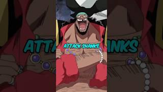 Is Oda Cooking Shanks vs Blackbeard?