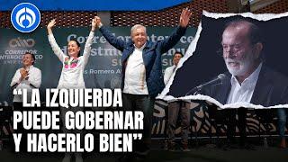 Claudia Sheinbaum es más radical que AMLO: Epigmenio Ibarra