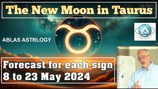 The New Moon in Taurus, 8 May 2024. Are you ready to take full advantage of the good things of life?