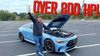 The 2025 Mercedes-AMG GT S E Performance Is a Crazy Fast Plug-in Hybrid 4-Door Sports Coupe!