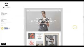 WordPress Website erstellen Theme Deutsch ElmaStudio