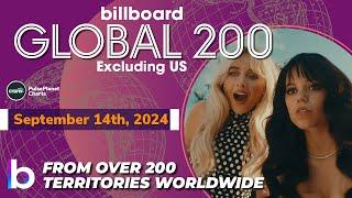 Billboard Global 200 Excl. US Singles of This Week (September 14th, 2024)