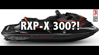 The New 2018 Sea Doo RXP-X 300 Personal Watercraft Jet Ski?!