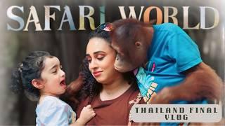 Safari World | Thailand Final Vlog | Pearle Maaney | Srinish Aravind | Baby Nila & Nitara
