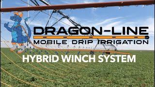 (NEW) Dragon-Line Orange Mobile Drip Irrigation - Hybrid Winch System