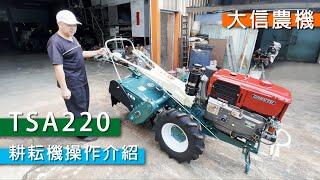 【大信農機】 TSA220 ｜3/1開始耕耘機補助5萬元｜ 臺灣製造 Made in Taiwan｜品質保證｜40年經驗｜ - The best Agricraft in the world