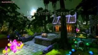 Dungeon Defenders - Mistymire Forest - Fly Through