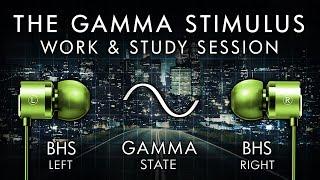 The Gamma Stimulus - Study / Work / Plan / Create Powerfully