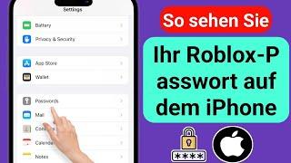 So sehen Sie Ihr Passwort in Roblox(iPhone & iOS) | So sehen Sie das Roblox-Passwort