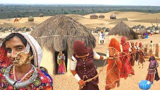 Desert Village Woman Daily Life in Tharparkar Pakistan | Tharparkar Desert Life | Village Life