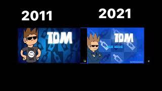 Eddsworld intro 2011 and 2021