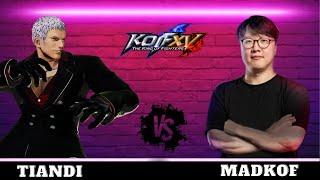 KOFXV MadKOF (Rugal/Geese/Goenitz) Vs Tiandi (Yashiro/Rugal/Ryo) Best Fights #kofxv