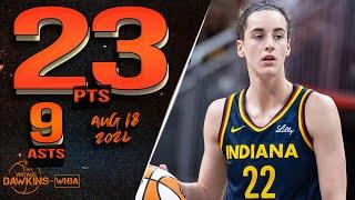 Caitlin Clark Puts On a Show With 23 Pts x 9 Asts vs Storm  | Aug 18, 2024