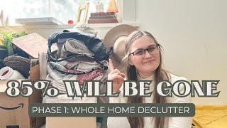 MASSIVE HOME DECLUTTER 2024 | creating a simple highly functioning home