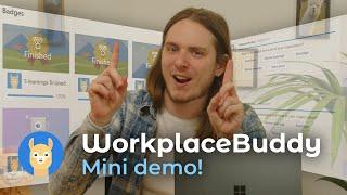 Mini demo WorkplaceBuddy