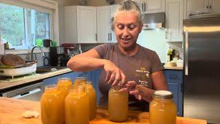 Chicken Bone Broth step by step  for the Proper Human Diet and Carnivore Crew