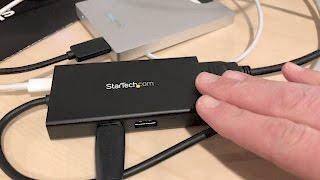 StarTech.com USB-C Multiport Adapter with Power Delivery Review - DKT30CHPD