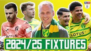 LIVE: Norwich City's 2024/25 fixtures released | The Pink Un