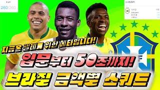 [FC온라인] 260급여 브라질 금액별 스쿼드 (입문~50조)