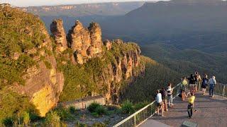 Sights of Australia - Blue Mountains Park.  Достопримечательности Австралии - Парк Голубые горы.