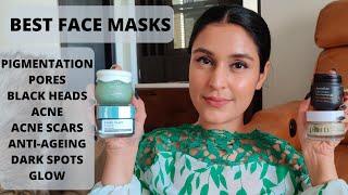 Best Face Masks for Clear Skin | For Pigmentation,Acne,Pores,Blackheads,Glow & More | Chetali Chadha