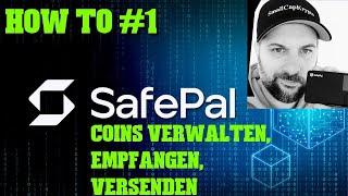 Safepal Krypto Hardware Wallet Anleitung 1: Coin Verwaltung/Empfangen/Senden |#crypto #safepalwallet