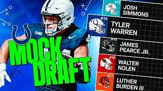 Indianapolis Colts 3-Round Mock Draft | PFF