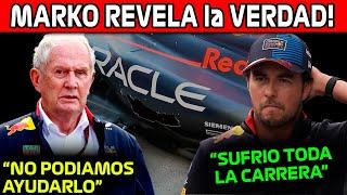 MARKO REVELA la VERDAD!! "EL AUTO DE CHECO NO DABA PARA MÁS" MARKO MOLESTO con NORRIS!! NOTICIAS F1