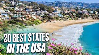 Best States to Visit in USA 2024 4K