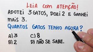 ‍️ 95,8% CAEM na PEGADINHA dessa questão! | Matemática Básica | Regra de três | Prof.Marcelo