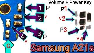 Samsung A21s | Volume key | Power key jumper |Urdu | hindi