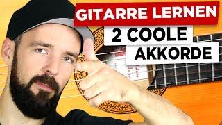 Gitarre lernen - 2 coole Akkorde FÜR ANFÄNGER