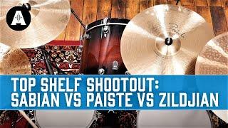 The Ultimate Cymbal Shootout! - Sabian Vs Paiste Vs Zildjian