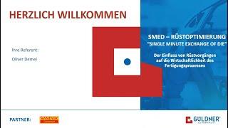 SMED Rüstoptimierung | G. Walter Güldner GmbH