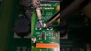 How to Solder SMD Capacitor with Soldering Iron