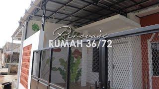 Renovasi Rumah Tipe 36/72 Budget 25 jutaan | Kalimasada Residence