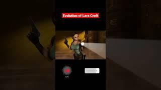 Evolution of Lara Croft in Tomb Raider Game #shorts #viral #tombraider #laracroft #gaming #games