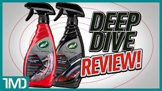 Turtle Wax Hyper Foam Wheel Cleaner & Graphene Acrylic Tire Shine Spray Coating Deep Dive Review