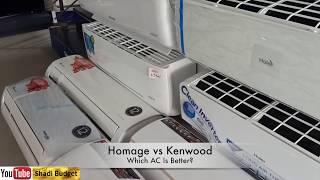 Homage 1803S Crystal Series Inverter AC Price / Homage AC vs Kenwood 1838 / Best AC in Pakistan 2020