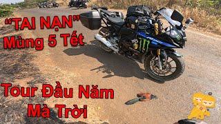 New Year's Trip #1 - Saigon Mang Den Kiem Kiep on the 5th day of Tet - Xe Om Vlog