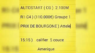 Pronostic Quinte+03/01/2021/ R1C4