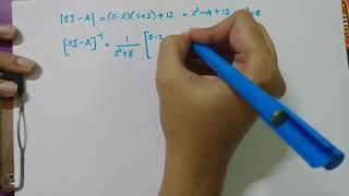 Transfer function/Transfer Matrix from State Model Problems|| Advanced Control Theory