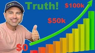 The Truth Why Net Worth explodes after $100,000! (My experience!)