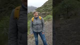 Carol Loves her Ducati. Mountain roads of Tenerife