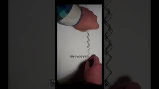 끝없이 늘어나는 스프링 #shorts