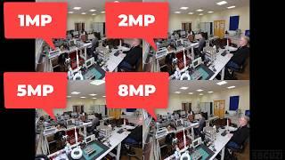 1MP vs 2MP vs 5MP vs 8MP (4K)