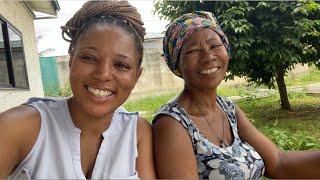 OUR SIMPLE LIVES IN GHANA| Gardening & Spending Time With My Mum.